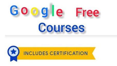 Google Free Courses with Certificates
